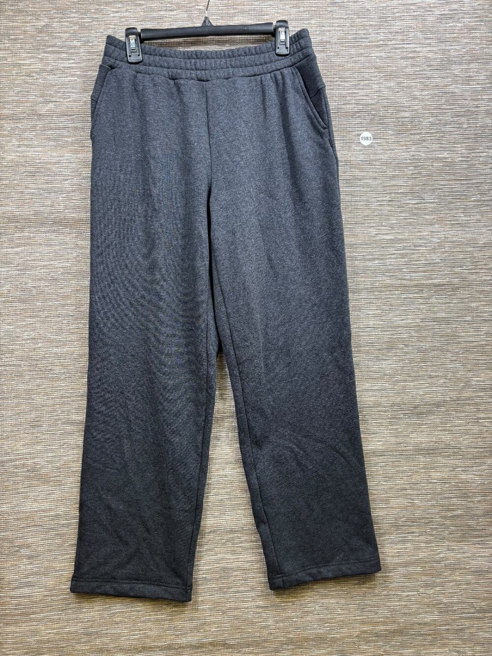 Mondetta Wide Leg Sweatpants Womens Size M Gray High-Rise